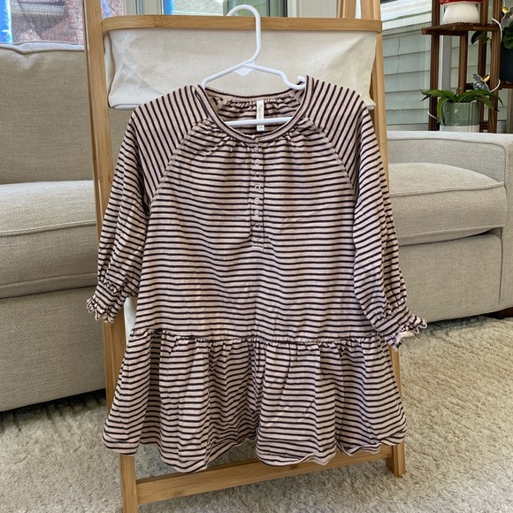 Rylee + Cru Other - Rylee + Cru Striped Long Sleeve Dress